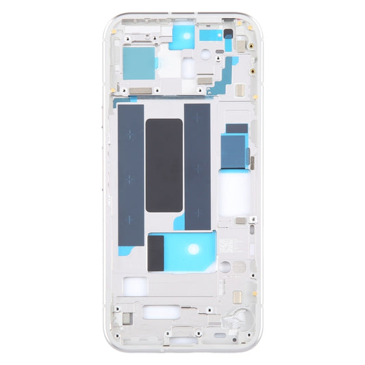 For Google Pixel 8a Original Middle Frame Bezel Plate (Silver) by buy2fix