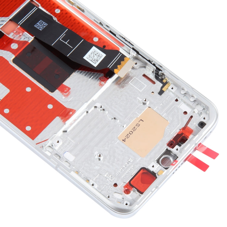 For Honor Magic6 Original LCD Screen Digitizer Full Assembly with Frame (Silver) by buy2fix