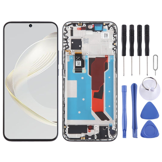 For Huawei nova 11 Original LCD Screen Digitizer Full Assembly with Frame (Black) - LCD Screen by buy2fix | Online Shopping UK | buy2fix