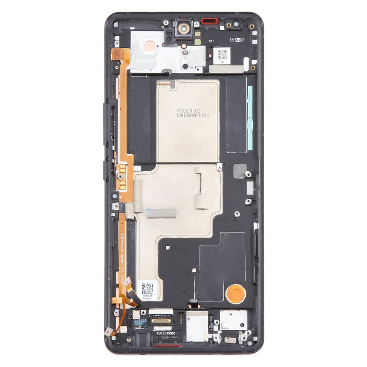For Asus ROG Phone 8 Pro 5G AI2401 AMOLED Original LCD Screen Digitizer Full Assembly with Frame (Black) - LCD Screen by buy2fix | Online Shopping UK | buy2fix