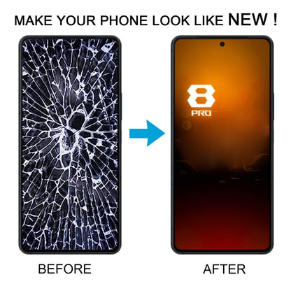 For Asus ROG Phone 8 Pro 5G AI2401 AMOLED Original LCD Screen Digitizer Full Assembly with Frame (Black) - LCD Screen by buy2fix | Online Shopping UK | buy2fix