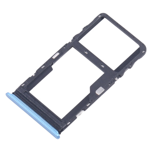 For TCL 20L / 20 Lite Original SIM Card Tray + Micro SD Card Tray (Blue) by buy2fix