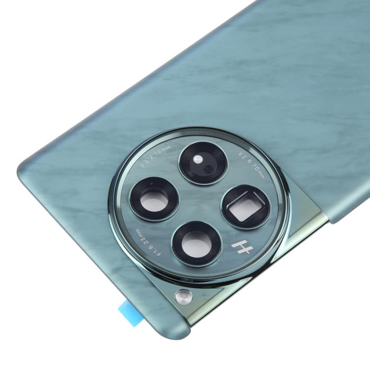 For OnePlus 12 PJD110 CPH2573 CPH2581 Original Glass Battery Back Cover with Camera Lens(Green) - Back Cover by buy2fix | Online Shopping UK | buy2fix