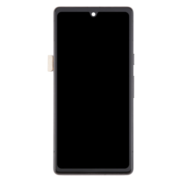 For Google Pixel 7A G82U8 OLED LCD Screen Digitizer Full Assembly with Frame (Black) - LCD Screen by buy2fix | Online Shopping UK | buy2fix