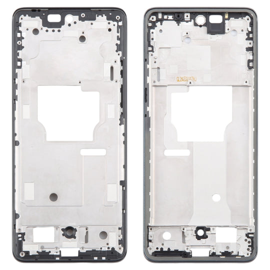 For Motorola Edge 40 Neo Original Front Housing LCD Frame Bezel Plate (Black)
