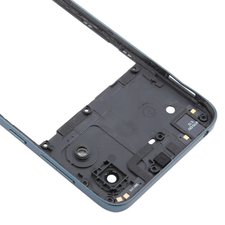 For Motorola Moto E13 Original Middle Frame Bezel Plate (Green) - Frame Bezel Plate by buy2fix | Online Shopping UK | buy2fix