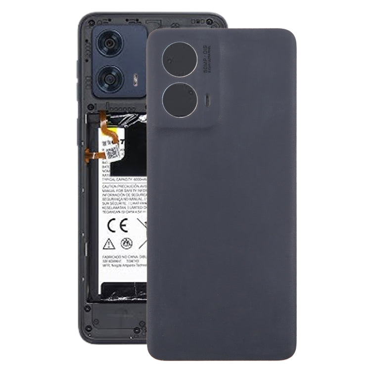 For Motorola Edge 2024 Original Battery Back Cover(Black) - Back Cover by buy2fix | Online Shopping UK | buy2fix