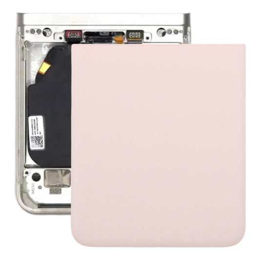 For Motorola Razr 40 Original Lower Part Battery Back Cover(Pink) - Back Cover by buy2fix | Online Shopping UK | buy2fix