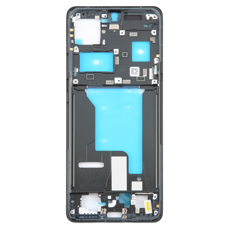 For Motorola Moto X50 Ultra Original Front Housing LCD Frame Bezel Plate (Black) - Frame Bezel Plate by buy2fix | Online Shopping UK | buy2fix