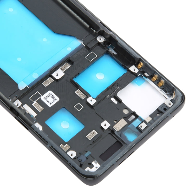 For Motorola Moto X50 Ultra Original Front Housing LCD Frame Bezel Plate (Black) - Frame Bezel Plate by buy2fix | Online Shopping UK | buy2fix