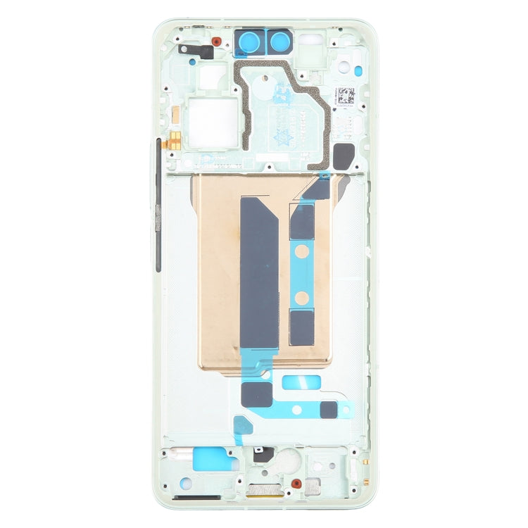 For Xiaomi Civi 4 Pro Original Front Housing LCD Frame Bezel Plate (Green) - Frame Bezel Plate by buy2fix | Online Shopping UK | buy2fix