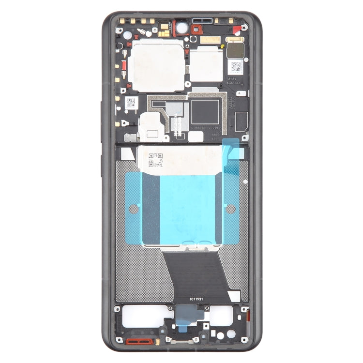 For Xiaomi 14 Ultra Original Front Housing LCD Frame Bezel Plate (Black) - Frame Bezel Plate by buy2fix | Online Shopping UK | buy2fix