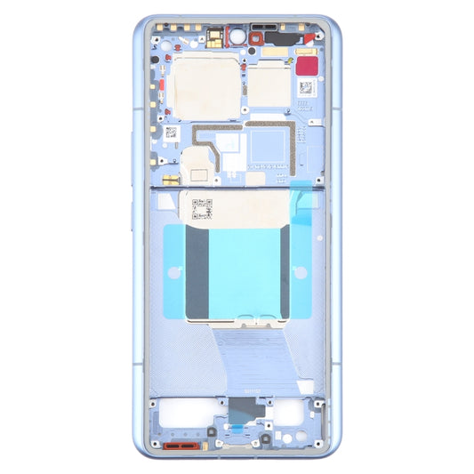 For Xiaomi 14 Ultra Original Front Housing LCD Frame Bezel Plate (Blue) by buy2fix
