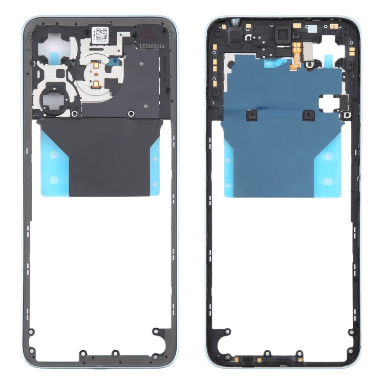 For Xiaomi Redmi 13 4G Original Middle Frame Bezel Plate (Blue) - Frame Bezel Plate by buy2fix | Online Shopping UK | buy2fix