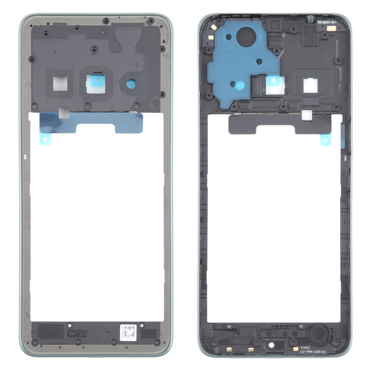 For Xiaomi Redmi A3 Original Middle Frame Bezel Plate (Green) - Frame Bezel Plate by buy2fix | Online Shopping UK | buy2fix