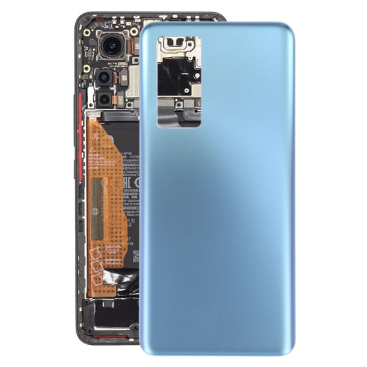 For Xiaomi 12T Original Battery Back Cover(Blue) by buy2fix