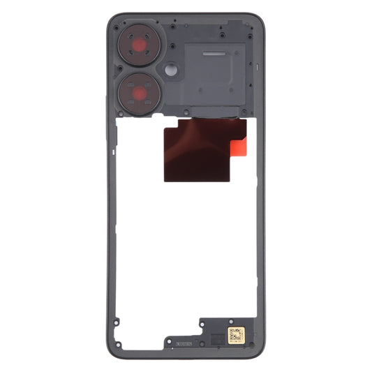 For Xiaomi Poco M6 Original Middle Frame Bezel Plate (Black) by buy2fix