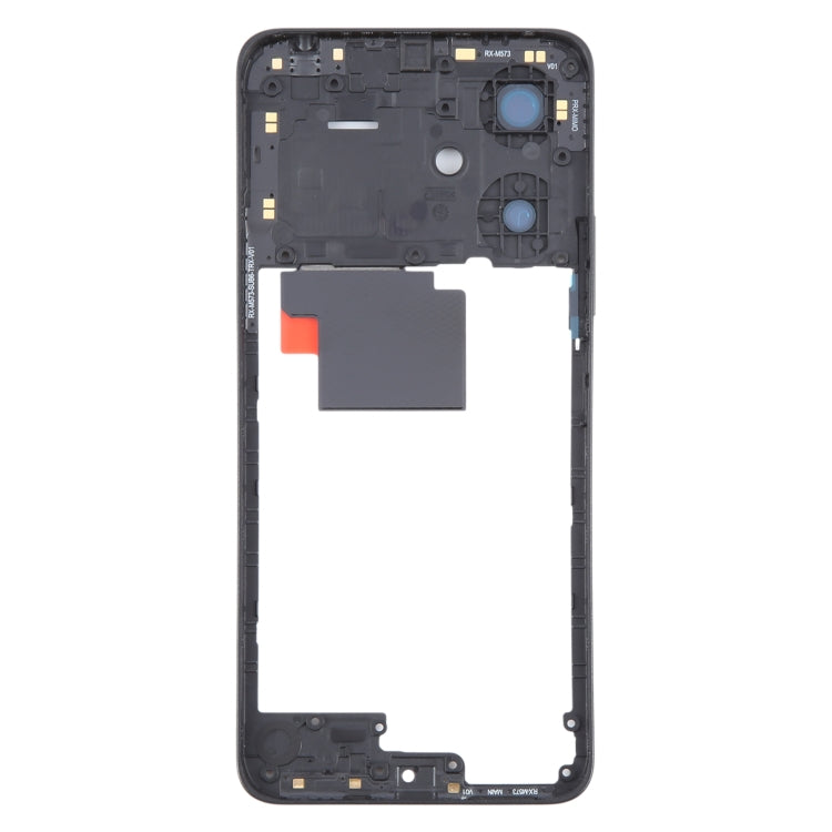 For Xiaomi Poco M6 Original Middle Frame Bezel Plate (Black) by buy2fix