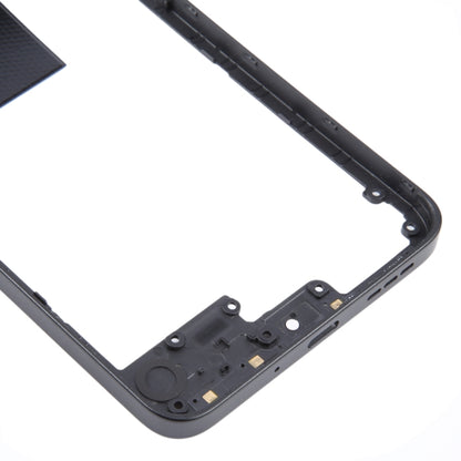 For Xiaomi Poco M6 Original Middle Frame Bezel Plate (Black) by buy2fix
