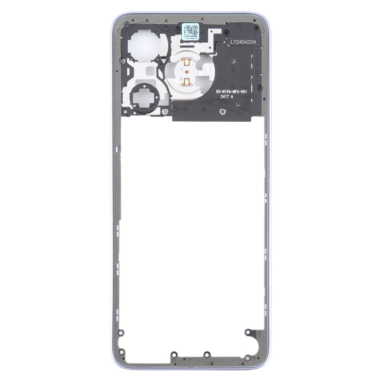 For Xiaomi Redmi 13 5G Original Middle Frame Bezel Plate (Purple) by buy2fix