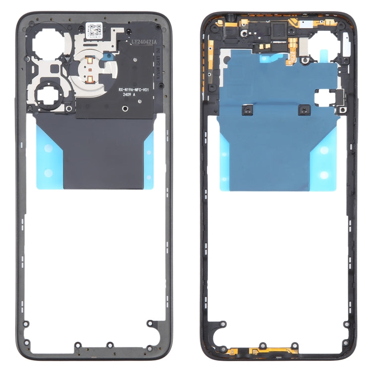 For Xiaomi Redmi Note 13R Original Middle Frame Bezel Plate (Black) by buy2fix