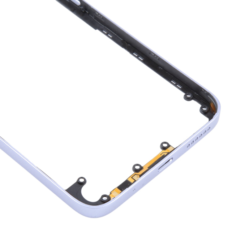 For Xiaomi Redmi Note 13R Original Middle Frame Bezel Plate (Purple) by buy2fix