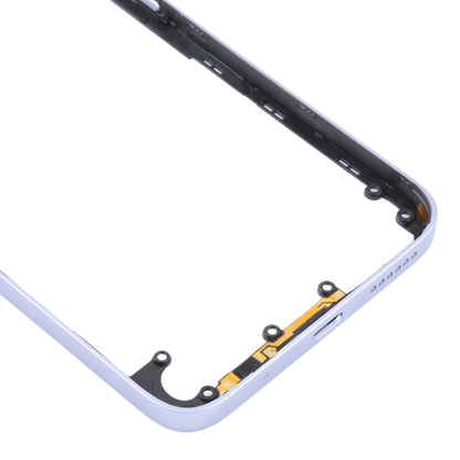 For Xiaomi Redmi Note 13R Original Middle Frame Bezel Plate (Purple) by buy2fix