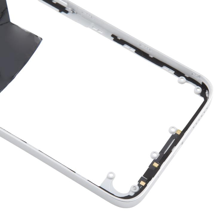 For Xiaomi Redmi Note 13R Original Middle Frame Bezel Plate (Silver) - Frame Bezel Plate by buy2fix | Online Shopping UK | buy2fix