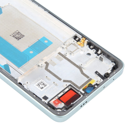 For Xiaomi Redmi Turbo 3 Original Front Housing LCD Frame Bezel Plate (Green) by buy2fix