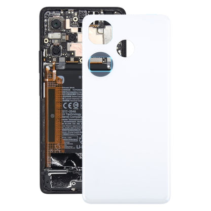 For Xiaomi Redmi Turbo 3 Original Battery Back Cover(White) by buy2fix