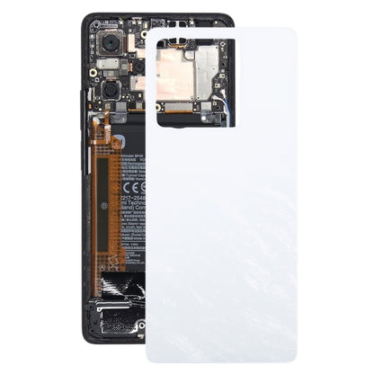For Xiaomi Redmi Note 13 5G Original Battery Back Cover(White) by buy2fix