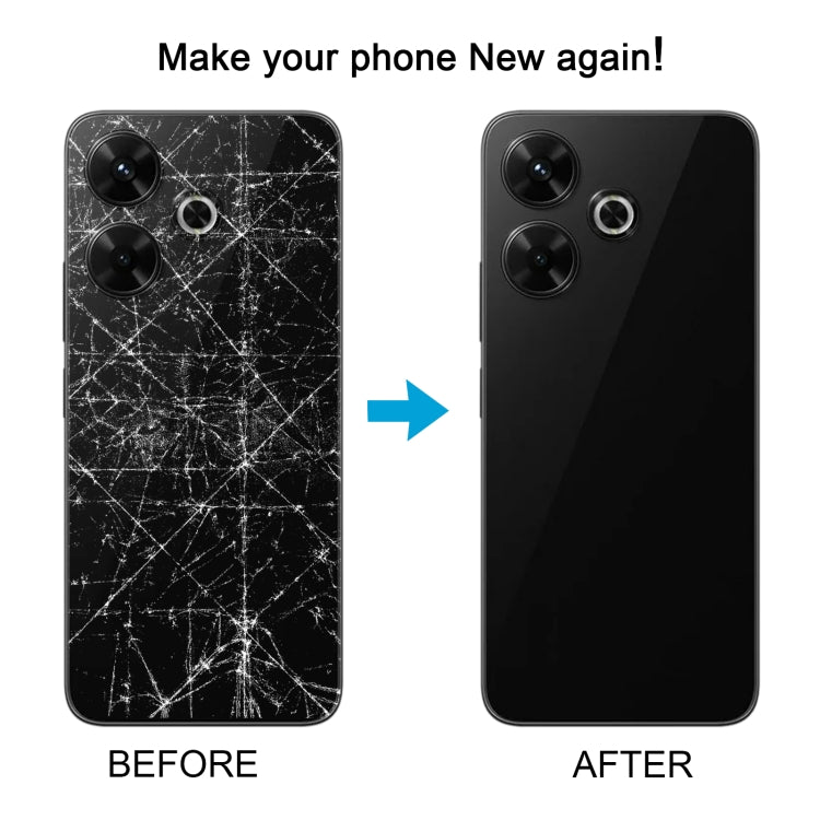 For Xiaomi Redmi Note 13 5G Original Battery Back Cover(White) by buy2fix