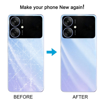 For Xiaomi Redmi 13R Original Battery Back Cover(Gold) by buy2fix