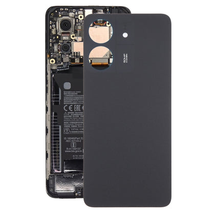 For Xiaomi Redmi 13C 4G Original Battery Back Cover(Black) by buy2fix