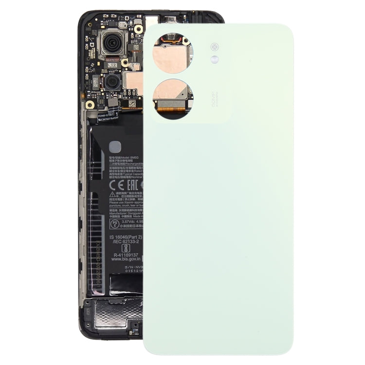 For Xiaomi Redmi 13C 4G Original Battery Back Cover(Green) by buy2fix