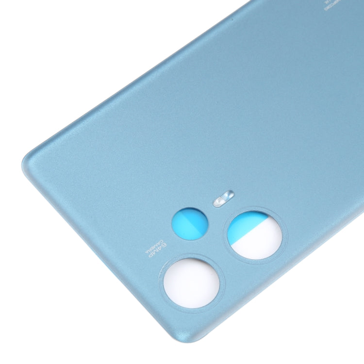 For Xiaomi Poco F5 Original Battery Back Cover(Blue) - Back Cover by buy2fix | Online Shopping UK | buy2fix