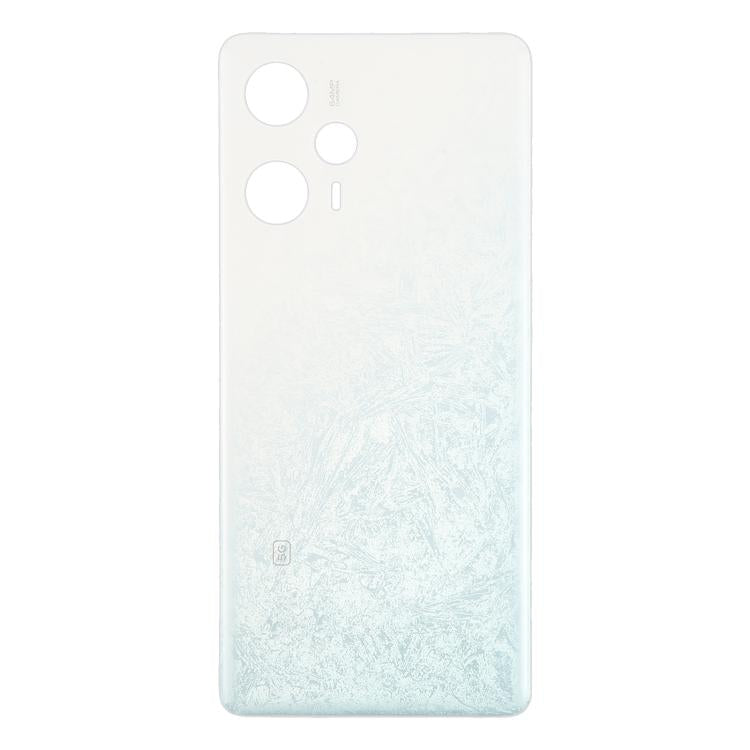 For Xiaomi Poco F5 Original Battery Back Cover(White) - Back Cover by buy2fix | Online Shopping UK | buy2fix
