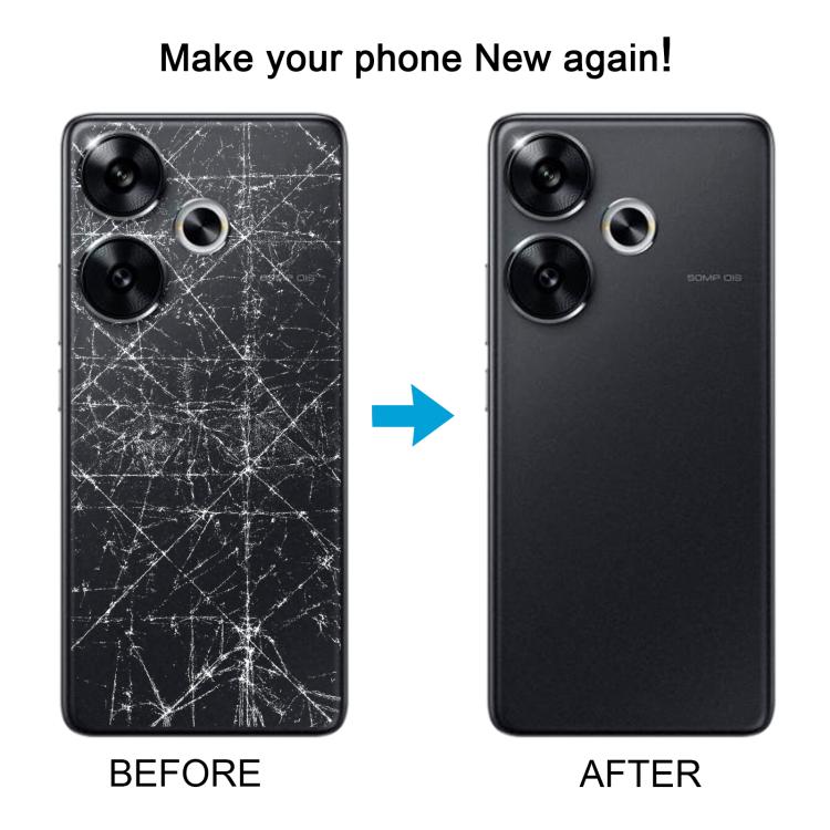 For Xiaomi Poco F6 Original Battery Back Cover(Black) - Back Cover by buy2fix | Online Shopping UK | buy2fix