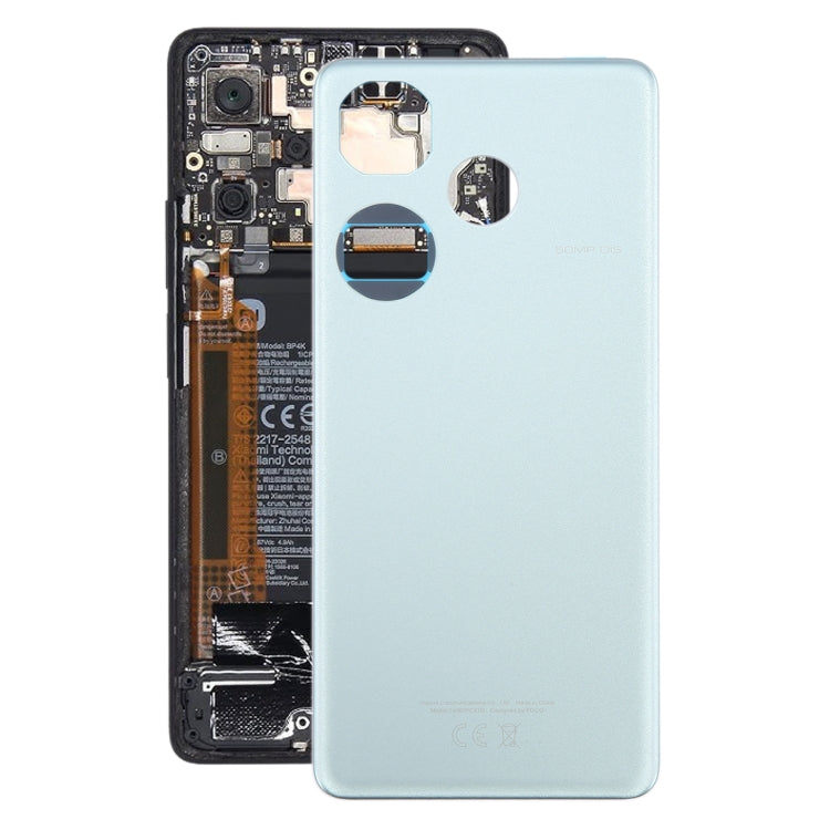 For Xiaomi Poco F6 Original Battery Back Cover(Green) by buy2fix