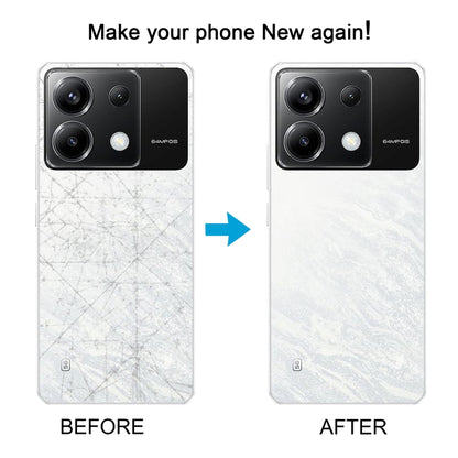 For Xiaomi Poco X6 5G Original Battery Back Cover(White) by buy2fix