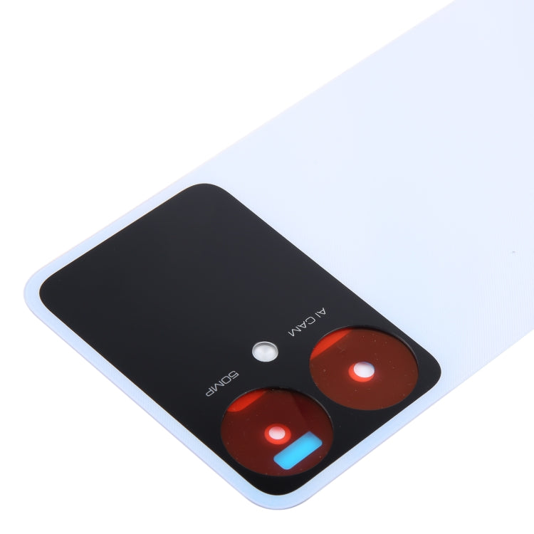 For Xiaomi Poco M6 5G Original Battery Back Cover(Blue) by buy2fix