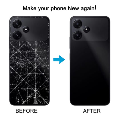 For Xiaomi Poco M6 5G Original Battery Back Cover(Blue) by buy2fix