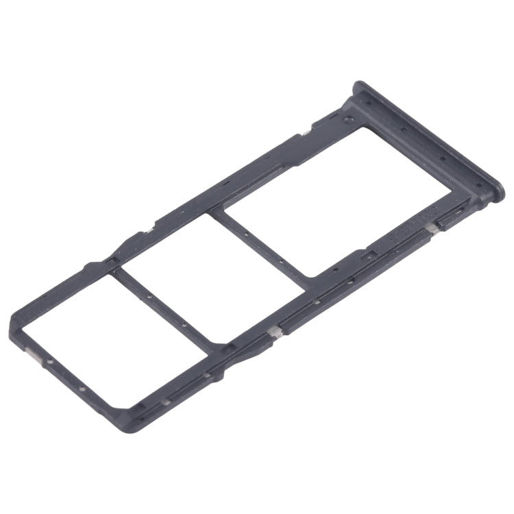 For Xiaomi Poco M6 Original SIM Card Tray + SIM Card Tray + Micro SD Card Tray (Black) by buy2fix