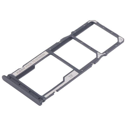 For Xiaomi Redmi 13R Original SIM Card Tray + SIM Card Tray + Micro SD Card Tray (Black) by buy2fix