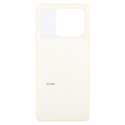 For Xiaomi Poco X6 Pro 5G Original Battery Back Cover(Yellow) by buy2fix