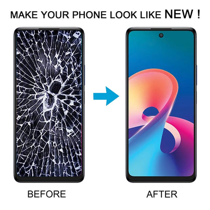 For TCL 50 XE OEM LCD Screen with Digitizer Full Assembly by buy2fix