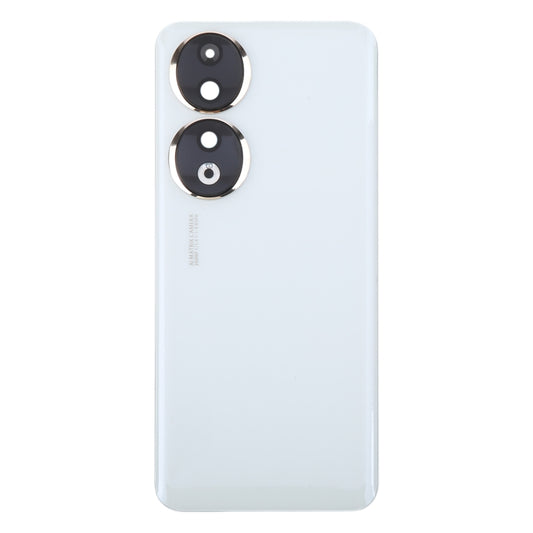 For Honor 90 Battery Back Cover with Camera Lens(White) by buy2fix