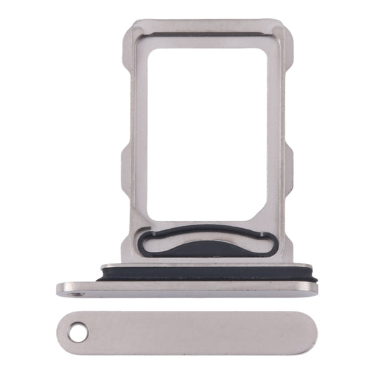 For iPhone 16 Pro SIM + SIM Card Tray (Titanium Color) by buy2fix