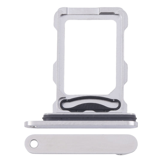 For iPhone 16 Pro Max SIM + SIM Card Tray (White)