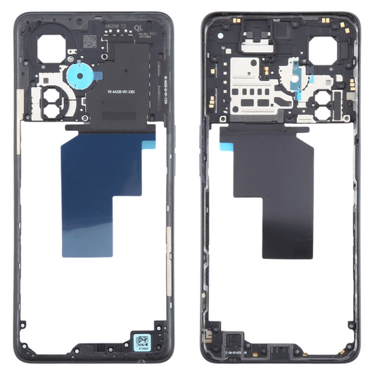 For OnePlus Nord CE 3 Lite Original Middle Frame Bezel Plate (Black) by buy2fix